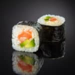 Naturoll Sushi Takeout Salmon Rice Role
